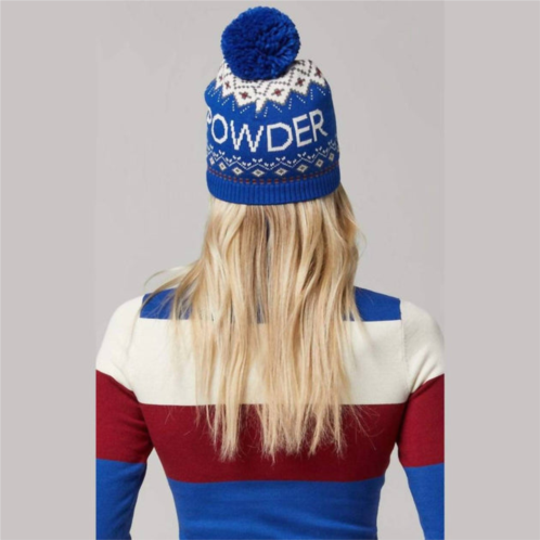 Alp N Rock powder beanie in blue