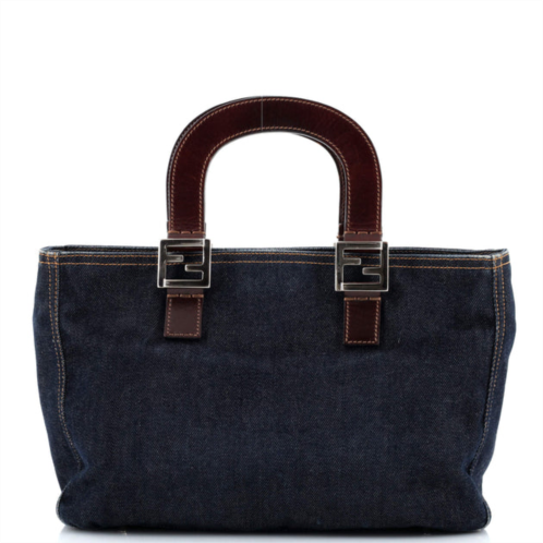 Fendi vintage open tote denim medium