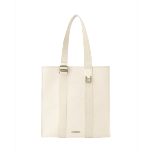 Jacquemus cuerda shopper bag - - cotton - off white