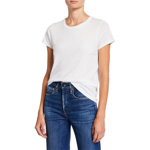 Rag & bone /jean womens the tee, bright white