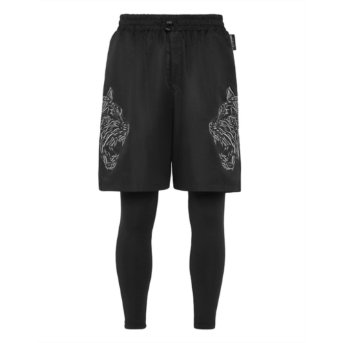 PLEIN SPORT running pants tiger