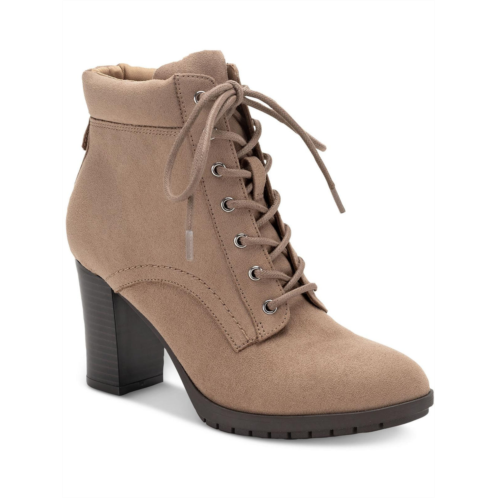 Style & Co. lucillee womens zipper faux leather booties