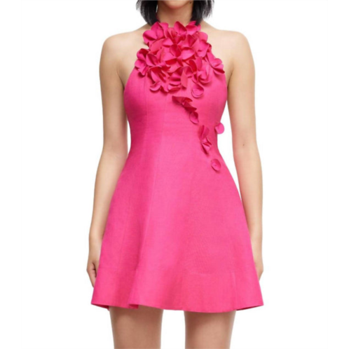 ACLER toren mini dress in azalea pink