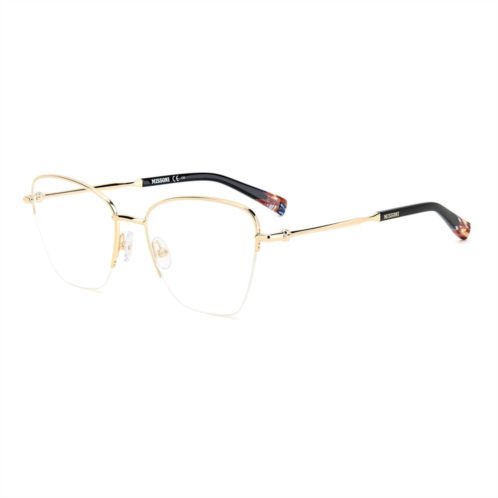 Missoni pink stainless steel womens frames