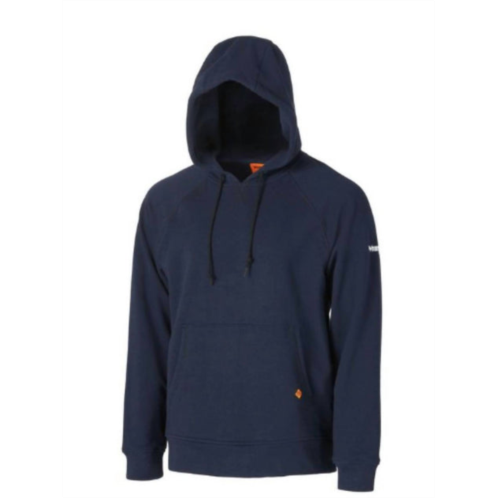 Wrangler mens fire resistant hoodie in navy