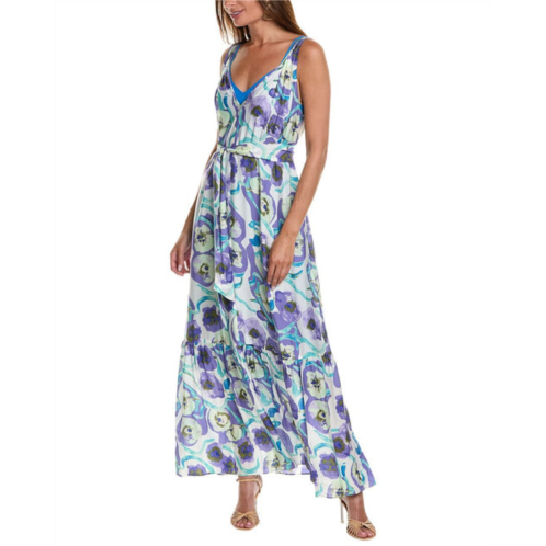 Diane von Furstenberg jodie silk-blend maxi dress