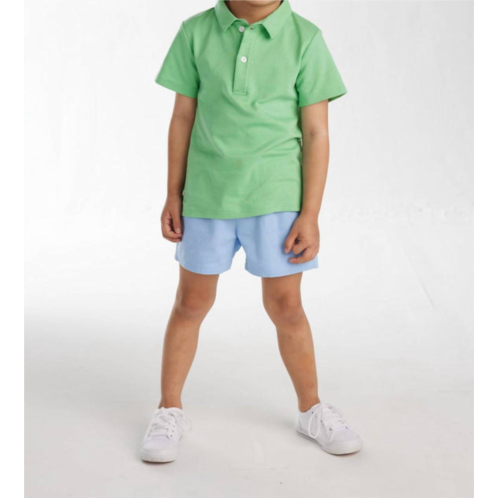 LITTLE ENGLISH short sleeve polo in green