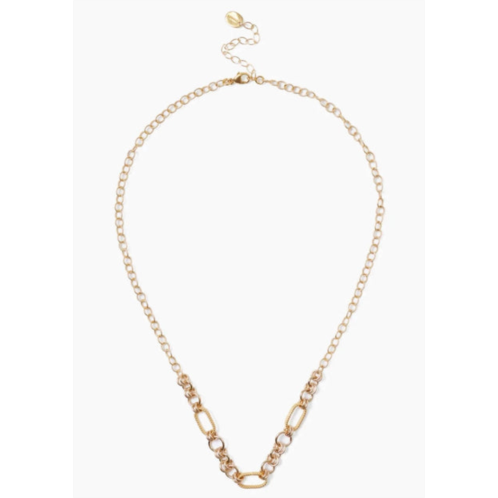 CHAN LUU womens luca necklace in gold