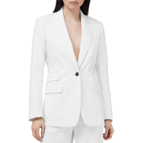 Rag & Bone foster womens suit separate work wear one-button blazer