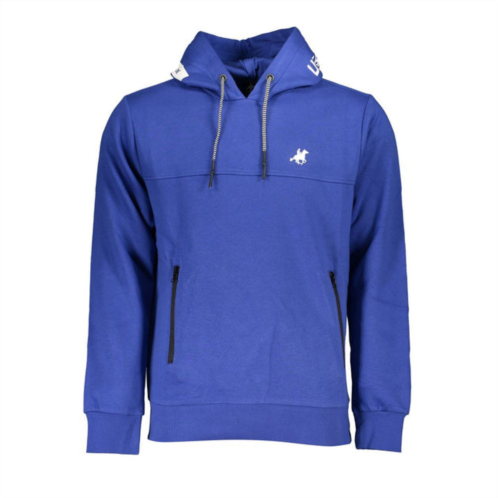 U.S. Grand Polo chic hooded fleece sweatshirt with logo mens detail