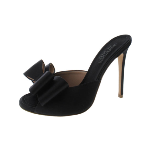 Giambattista Valli pop-bow pump womens satin slide