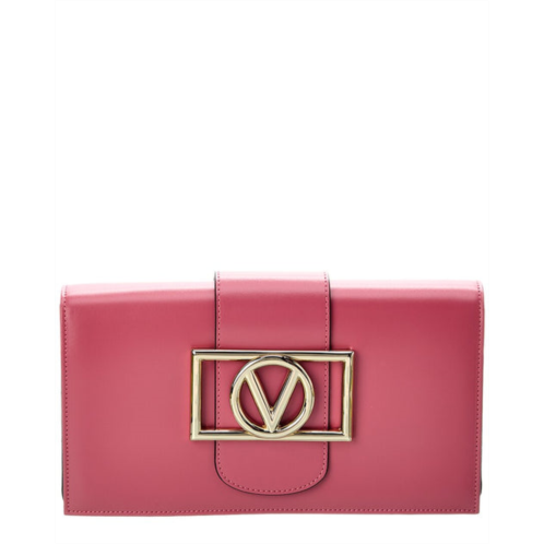 Valentino by Mario Valentino cady leather clutch