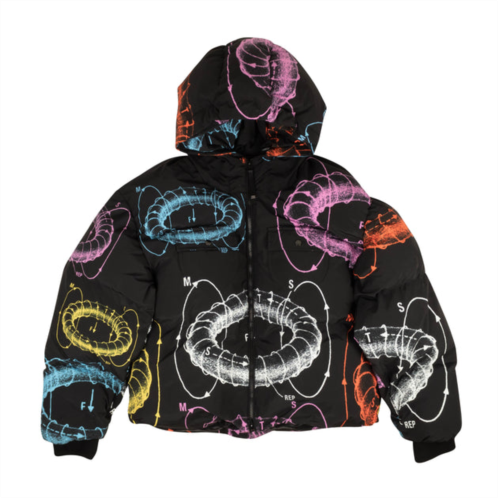 MSFTS Rep antigravity puffer jacket - black/multi