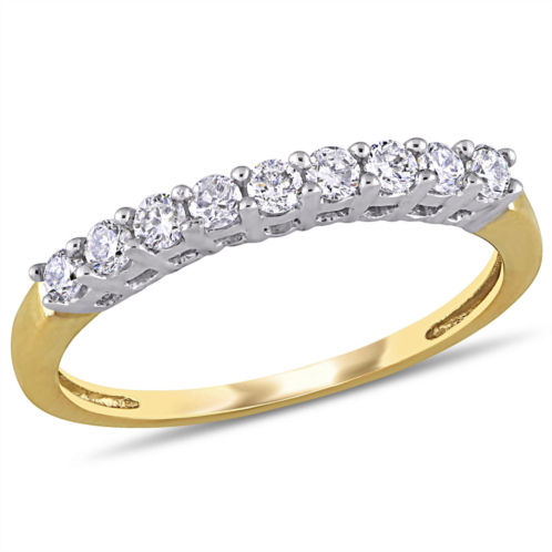 Mimi & Max 1/4ct tw diamond anniversary band 10k yellow gold