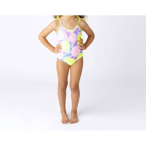 Shade critters girls flip sequin one piece swimsuit in multi