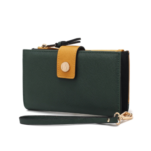 MKF Collection By Mia K. mkf collection solene vegan leather womens wristlet wallet by mia k