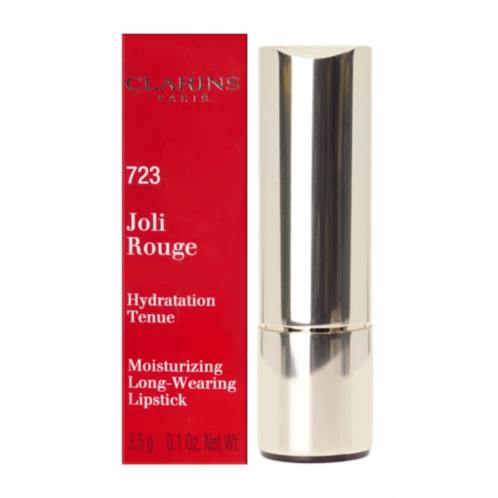 Clarins joli rouge 723 raspberry moisturizing longwear lipstick 0.1 oz