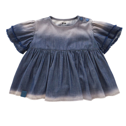 Omamimini baby fit & flare dress