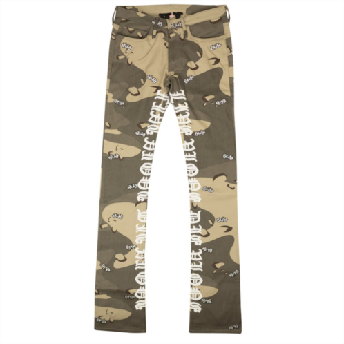 Vlone 5 pocket jean - desert camo