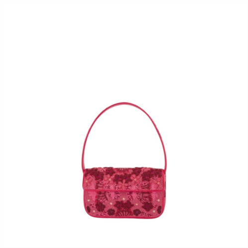 Staud tommy shoulder bag - synthetic - pink