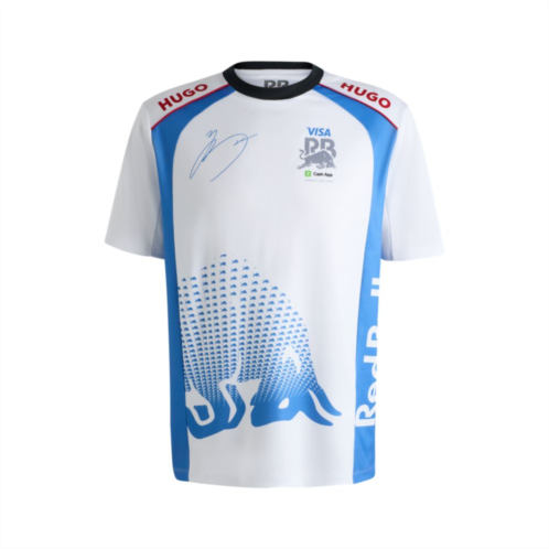 HUGO x vcarb fanwear t-shirt with yuki tsunoda artwork