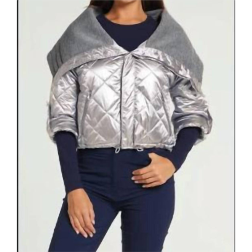 Anatomie kimmy jacket in silver