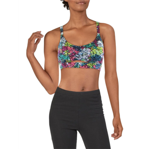 Champion womens floral print running sports bra