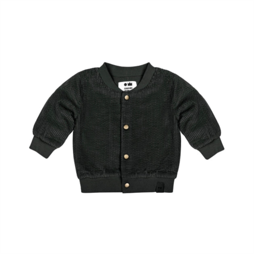 Omamimini baby corduroy bomber jacket