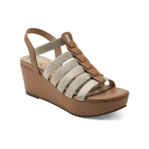 Easy Spirit avinna womens faux leather strappy platform sandals