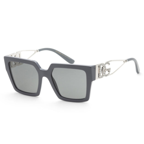 Dolce & Gabbana womens 53mm grey sunglasses