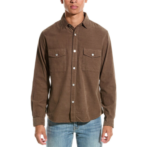 FRAME Denim double pocket micro cord shirt