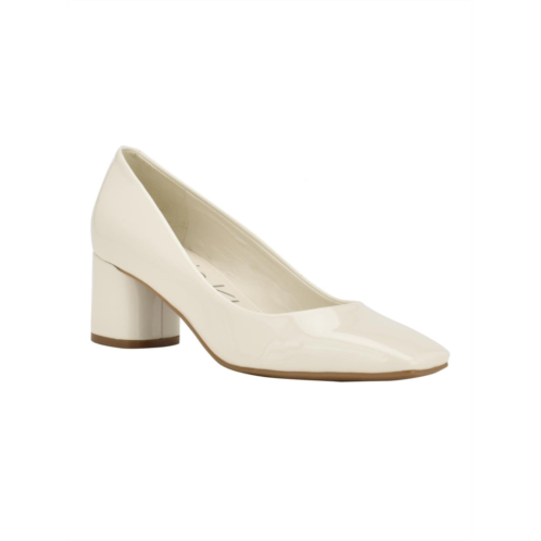 Calvin Klein alanta womens patent slip-on pumps