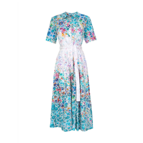 DOLCEZZA womens dimension 44 dress in multi