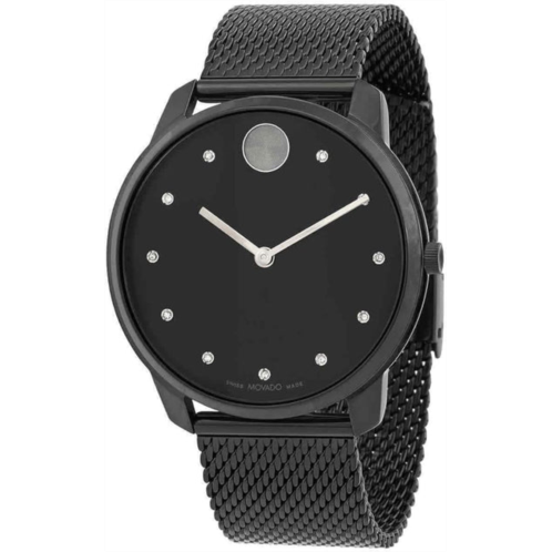 Movado mens bold 42mm quartz watch