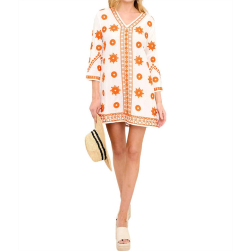 HIHO maho tunic in dominica orange