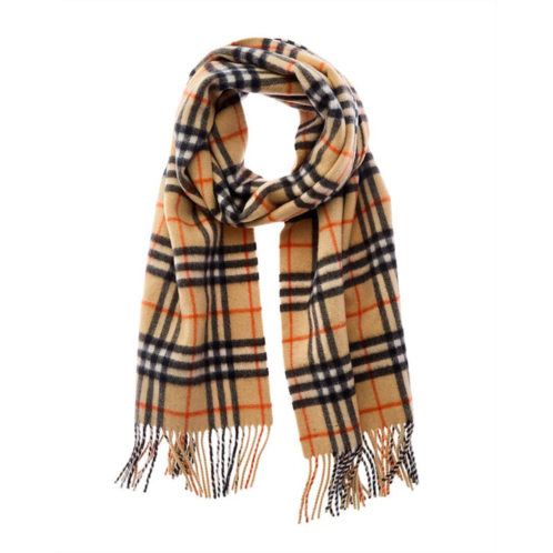 Burberry check cashmere scarf