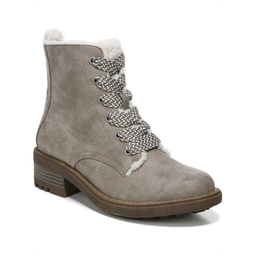 LifeStride kunis cozy womens zipper winter combat & lace-up boots