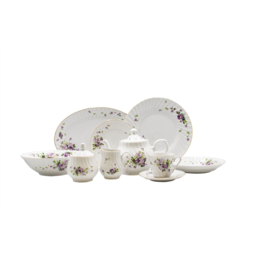 Lynns paradise 45-piece dinnerware set