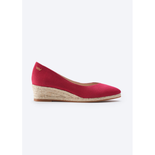 Viscata riba limited edition canvas espadrille wedges