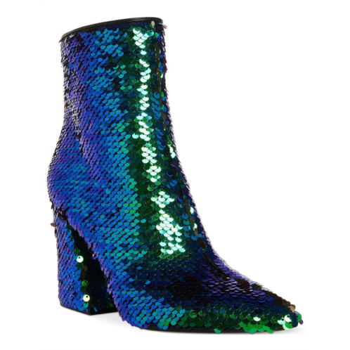 Madden Girl cody womens sequined pointed toe mid-calf boots