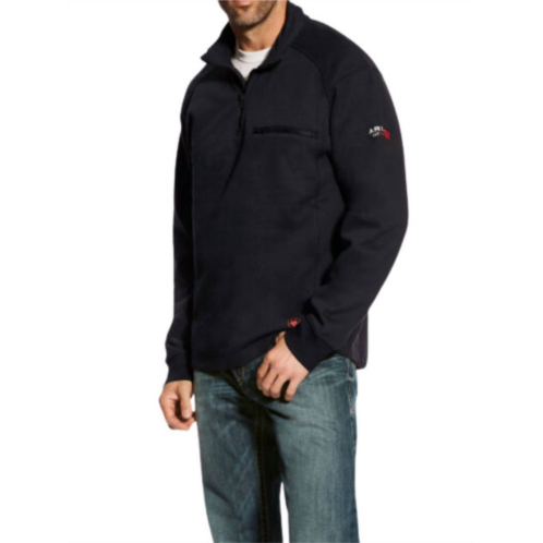 ARIAT rev 1/4 zip top in black