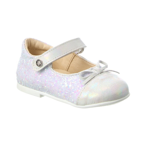 Naturino salleny glitter & leather flat