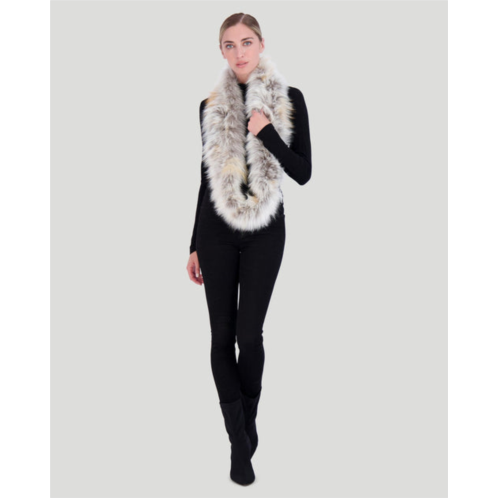 Gorski fox infinity knit scarf