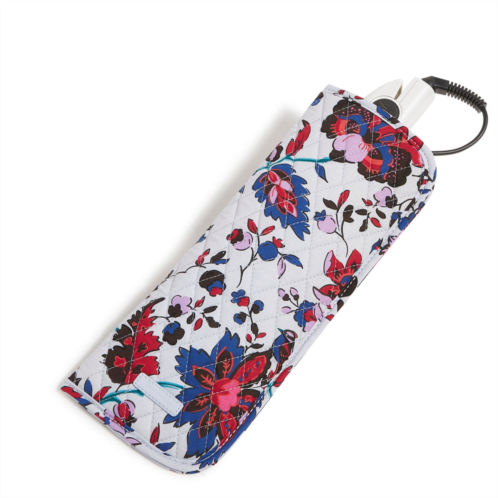 Vera Bradley outlet cotton curling & flat iron cover