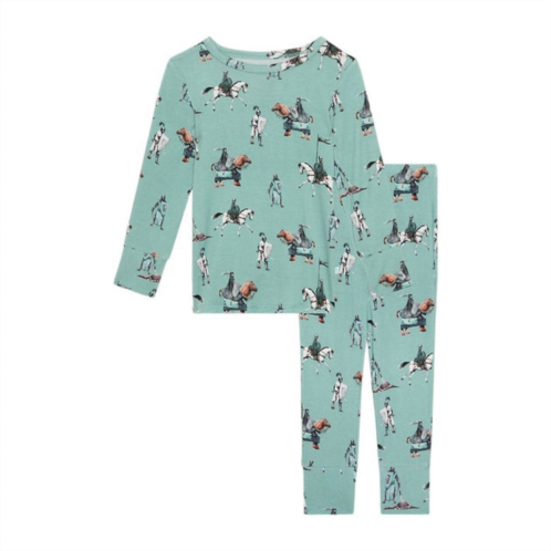 POSH PEANUT boys long sleeve pajama set in wallace