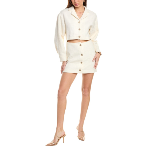 Maje wool-blend mini dress