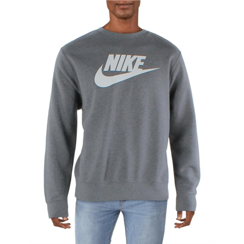 Nike mens fleece logo sweatshirt