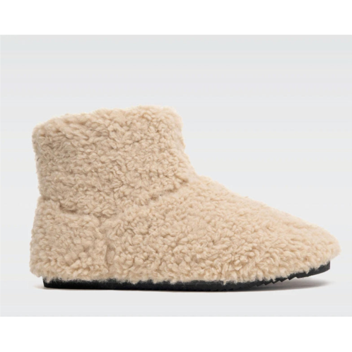 ROAM womens mini boosh bootie in nude fuzzy