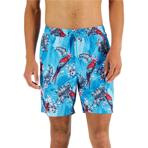 Club Room mens bird print pockets swim trunks