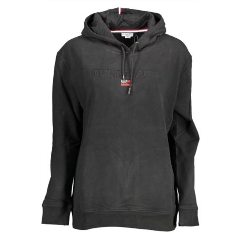 U.S. POLO ASSN. elegant hooded sweatshirt with contrasting womens details